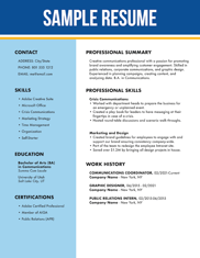 Functional Resume